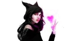Ahri by IroPagis HD Wallpaper Background Fan Art Artwork League of Legends lol