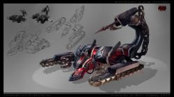 Battlecast Skarner Concept by The-Bravo-Ray League of Legends Artwork Wallpaper lol