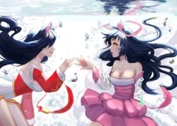 Ahri by アリ League of Legends Artwork Wallpaper lol