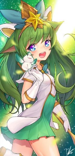 Star Guardian Lulu by DDUCK KONG HD Wallpaper Background Fan Art Artwork League of Legends lol