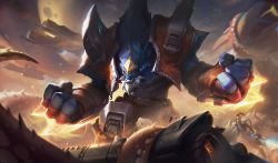 Odyssey Malphite Splash Art HD 4k 6k Wallpaper Background Official Art Artwork League of Legends lol