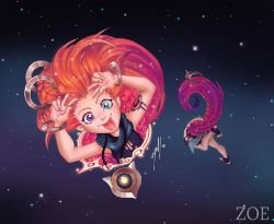 Zoe by tataart HD Wallpaper Background Fan Art Artwork League of Legends lol