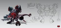 Battlecast Cho'Gath Concept by The-Bravo-Ray League of Legends Artwork Wallpaper lol