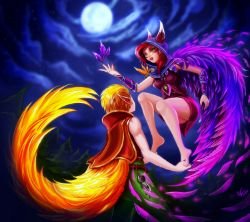 Xayah & Rakan by Deadguybeer HD Wallpaper Fan Artwork League of Legends lol