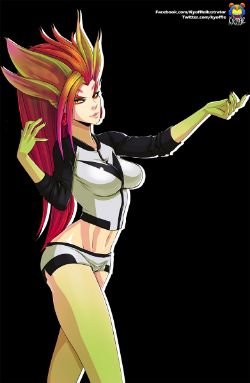 IMQ Zyra by Kyoffie12 HD Wallpaper Fan Art Artwork League of Legends lol