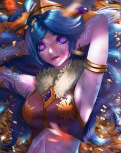Winter Wonderland Neeko by Tony31892 HD Wallpaper Background Fan Art Artwork League of Legends lol