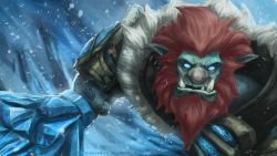 Trundle by waltrex HD Wallpaper Fan Art Artwork League of Legends lol