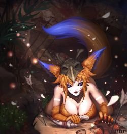 Female Gnar by KARIA Gender Swap Bend HD Wallpaper Fan Art Artwork League of Legends lol