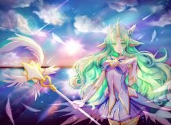 Star Guardian Soraka by 清明烟火 HD Wallpaper Background Fan Art Artwork League of Legends lol