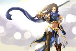 Female Garen by Hannah515 Gender Swap Bend HD Wallpaper Fan Art Artwork League of Legends lol