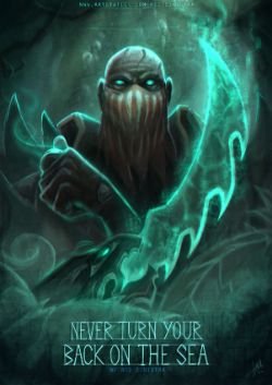 Pyke by red-sinistra HD Wallpaper Background Fan Art Artwork League of Legends lol