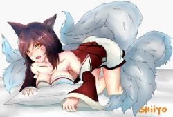 Ahri by Shishi-Ou HD Wallpaper Fan Art Artwork League of Legends lol