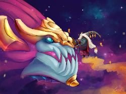 Aurelion Sol & Bard by Karoughh HD Wallpaper Artwork Fan Art League of Legends lol