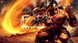 Gladiator Draven by Paulikaiser HD Wallpaper Fan Art Artwork League of Legends lol