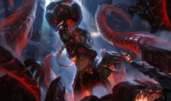 Resistance Illaoi Splash Art HD 4k Wallpaper Background Official Art Artwork League of Legends lol