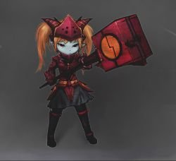 Scarlet Hammer by samrui HD Wallpaper Fan Artwork League of Legends lol