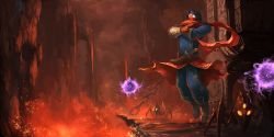 Vizier Malzahar Splash Art HD 4k Wallpaper Background Official Art Artwork League of Legends lol
