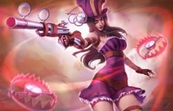 Caitlyn by ningyee7 HD Wallpaper Artwork Fan Art League of Legends lol