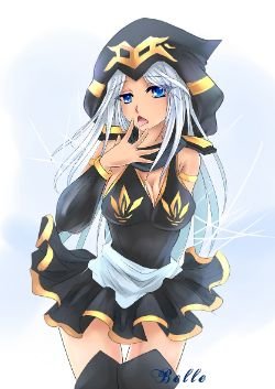 Ashe by Belle@LOL新刊籌備中 HD Wallpaper Fan Art Artwork League of Legends lol
