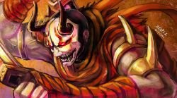 Blood Moon Shen by beanbean1988 HD Wallpaper Fan Art Artwork League of Legends lol