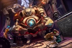 Blitzcrank, Vi, Ziggs and Heimerdinger
