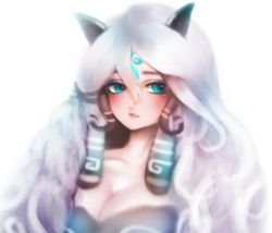 Kindred by 행운느님 HD Wallpaper Background Fan Art Artwork League of Legends lol