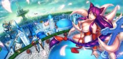 The Champions in Piltover Ahri by chanseven League of Legends Artwork Wallpaper lol Fan Art