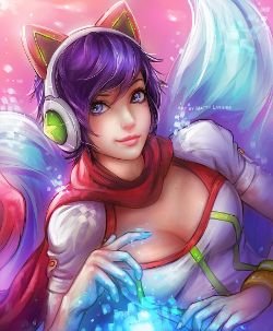 Arcade Ahri by PeculiarDork HD Wallpaper Background Fan Art Artwork League of Legends lol