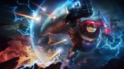 Riot Blitzcrank Splash Art 4k HD Wallpaper Official Artwork League of Legends lol