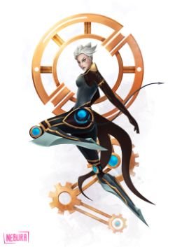 Camille by The0utlander League of Legends Fan Art Artwork Wallpaper lol (3)