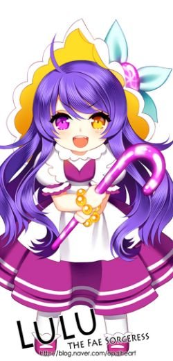 Lulu by Opalheart (3) HD Wallpaper Fan Art Artwork League of Legends lol