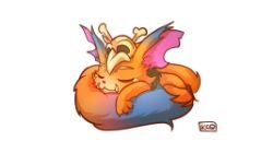 Chibi Gnar by KittyConQueso (2) HD Wallpaper Fan Art Artwork League of Legends lol