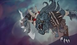 Rengar Splash Art Process (2) League of Legends Artwork Wallpaper lol