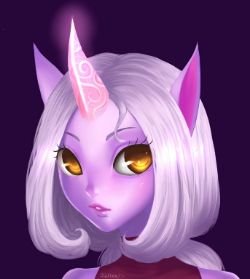 Chibi Soraka Portrait by so-squiggly HD Wallpaper Fan Art Artwork League of Legends lol