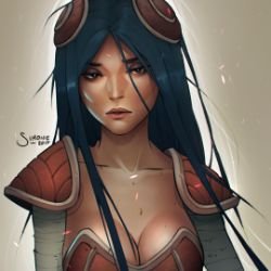 Irelia by simoneferriero HD Wallpaper Background Fan Art Artwork League of Legends lol