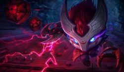 Blood Moon Kennen Splash Art League of Legends Artwork Wallpaper lol
