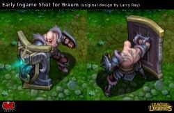 Braum Concept by Yideth League of Legends Artwork Wallpaper lol (2)