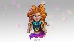 Zoe by neveh HD Wallpaper Background Fan Art Artwork League of Legends lol