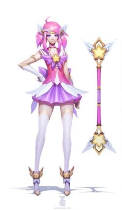 Star Guardian Lux Concept by Zeronis League of Legends Artwork Wallpaper lol