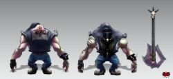 Pentakill Yorick Concept by The-Bravo-Ray League of Legends Artwork Wallpaper lol