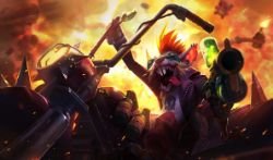 Vandal Twitch Splash Art Update HD 4k Wallpaper Background Official Art Artwork League of Legends lol