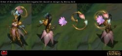 Order of the Lotus Karma Concept by Yideth League of Legends Artwork Wallpaper lol (2)