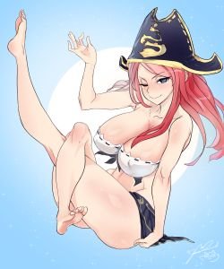 Sexy Miss Fortune by 300￥ HD Wallpaper Fan Art Artwork League of Legends lol