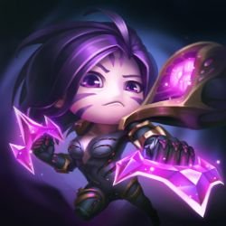 Chibi Kai'Sa by qiangwei01667 HD Wallpaper Background Official Art Artwork League of Legends lol