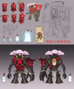 Hanami Maokai Skin Concept by sunnykoda