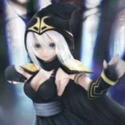 Ashe by ﾊﾑﾊﾑ HD Wallpaper Fan Art Artwork League of Legends lol