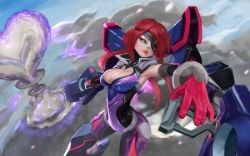 Gun Goddess Miss Fortune by 縞 HD Wallpaper Background Fan Art Artwork League of Legends lol