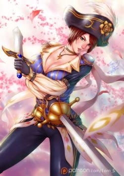 Royal Guard Fiora by TORN-S HD Wallpaper Background Fan Art Artwork League of Legends lol
