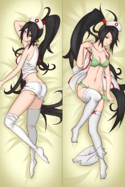 Nurse Akali by CLeRu087 (2) League of Legends Artwork Wallpaper lol