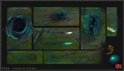 Pyke Concept HD Wallpaper Background Official Art Artwork League of Legends lol